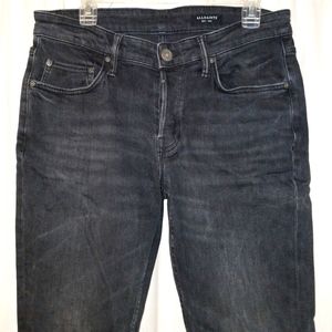 Black AllSaints Rex Jeans